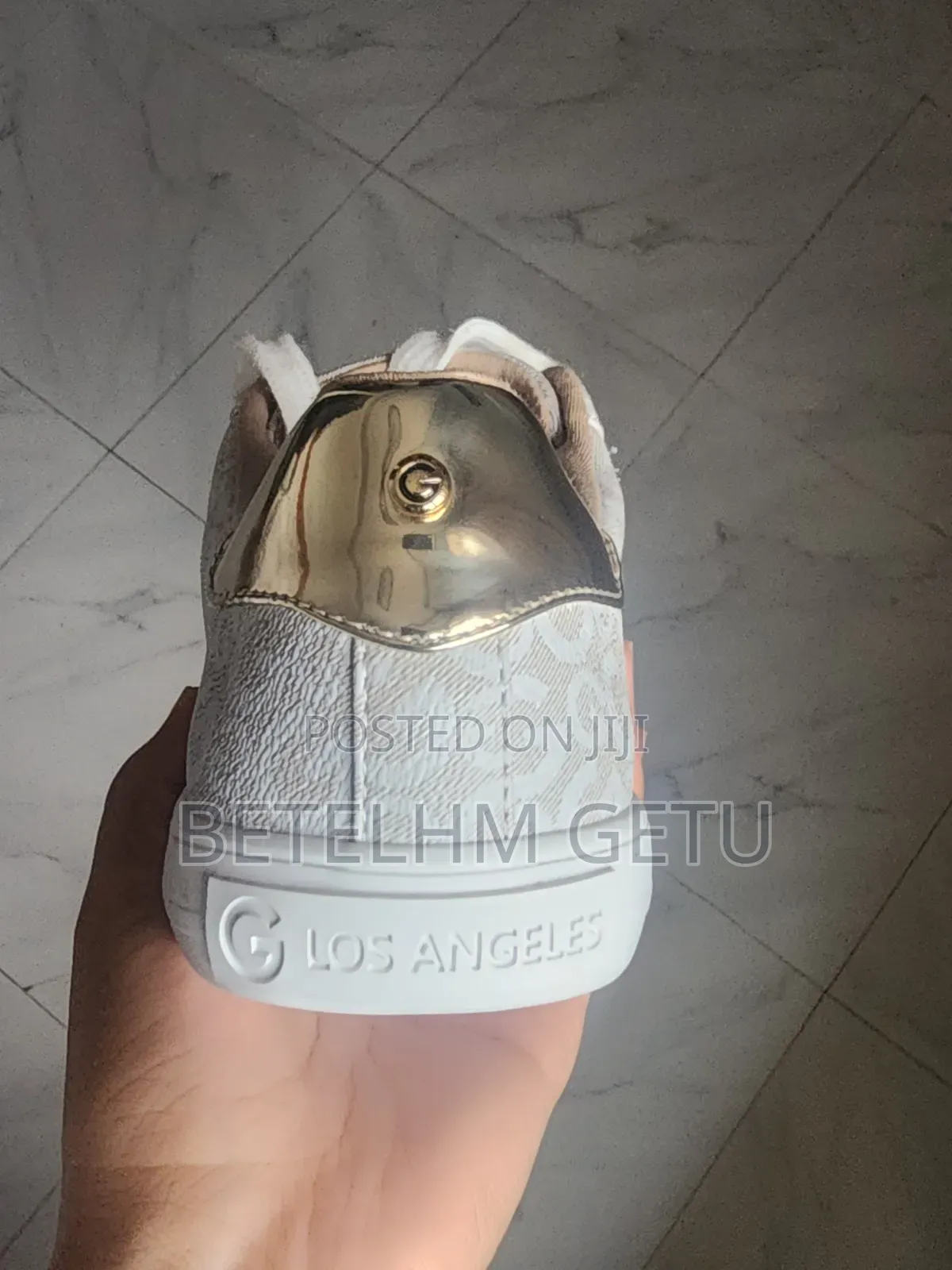 Guess Cream and White Colour