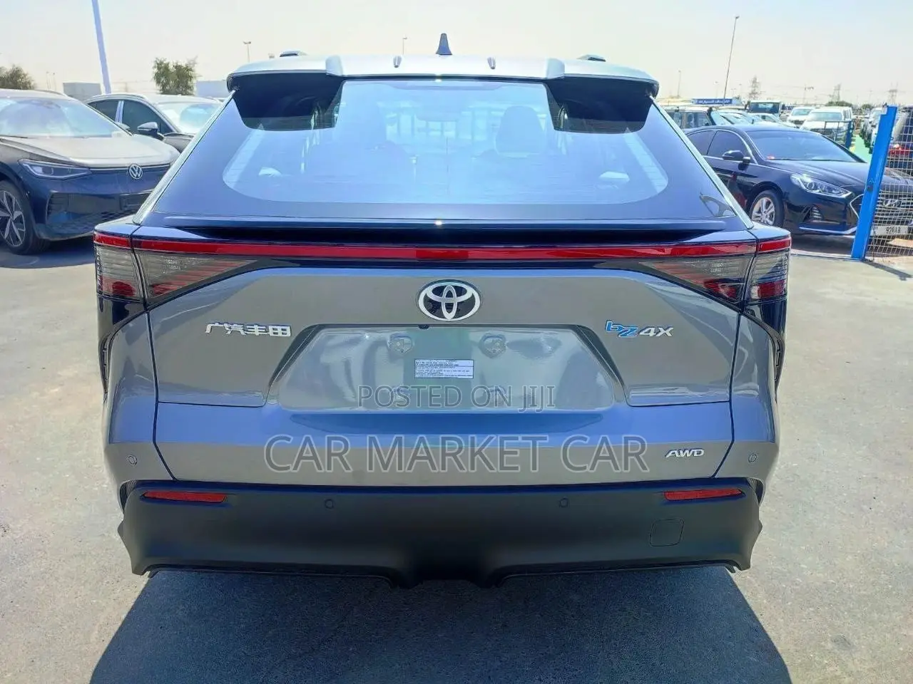 New Toyota bZ4X Limited AWD 2024 Gray