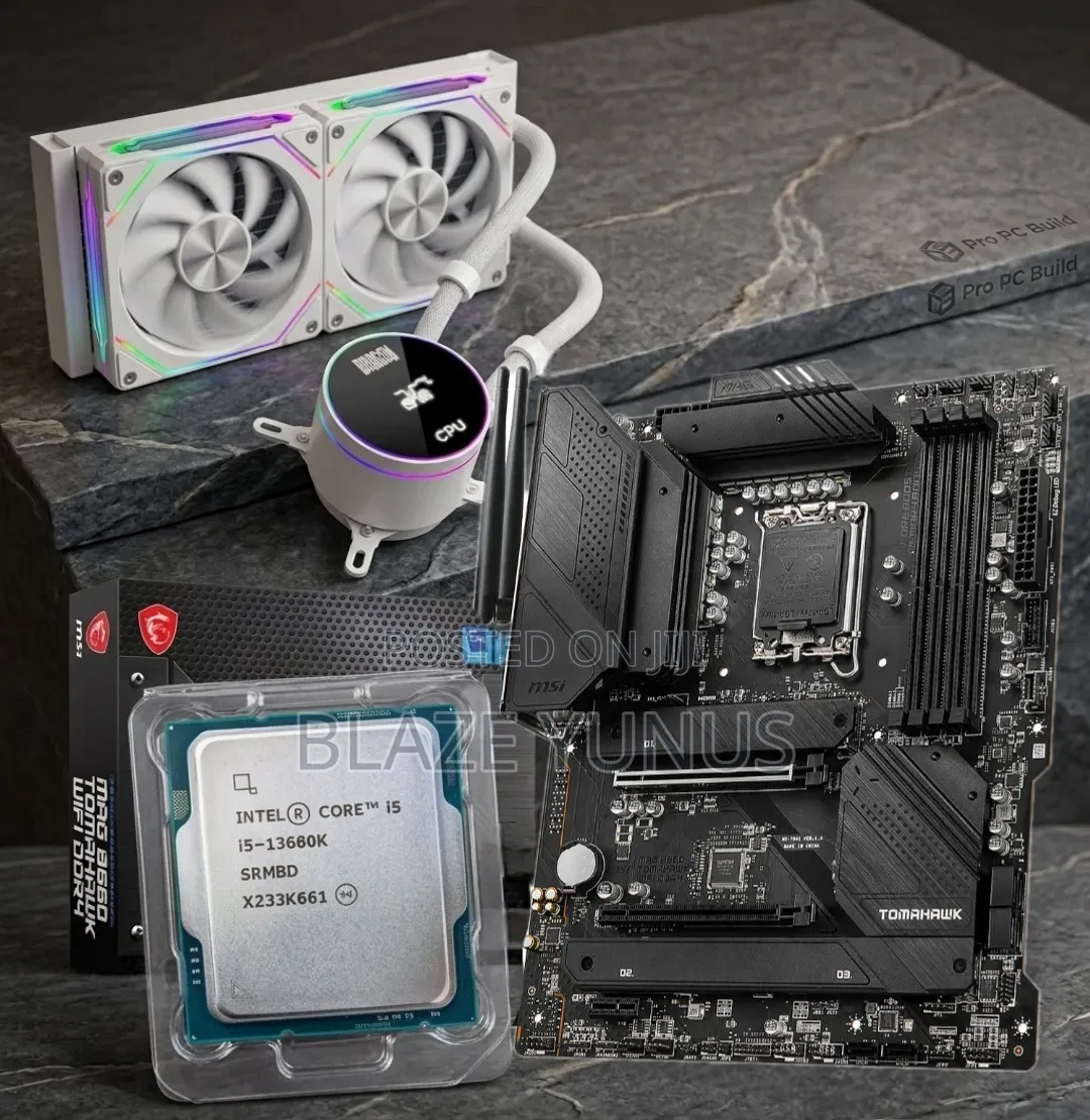 13th Gen Gaming Motherboard Cpu Liquid Cooler Combo