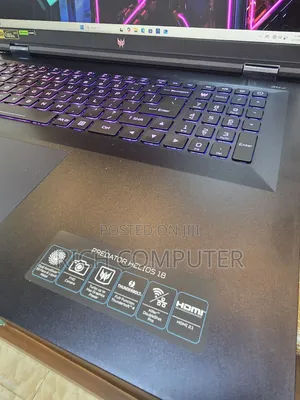 New Laptop Acer Predator Helios Neo 16 16GB Intel Core i7 SSD 1T