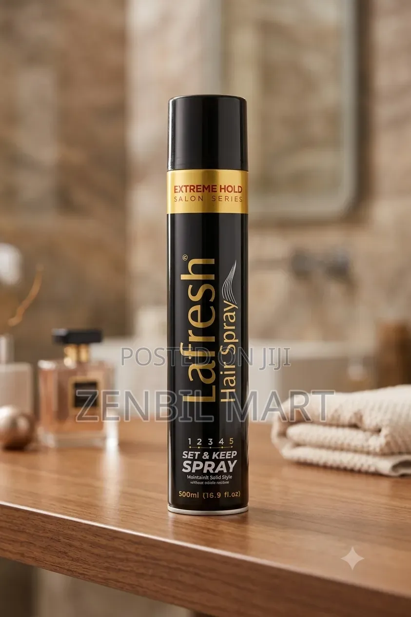 Lafresh Extreme Hold Hair Spray Salon Series - 500ml
