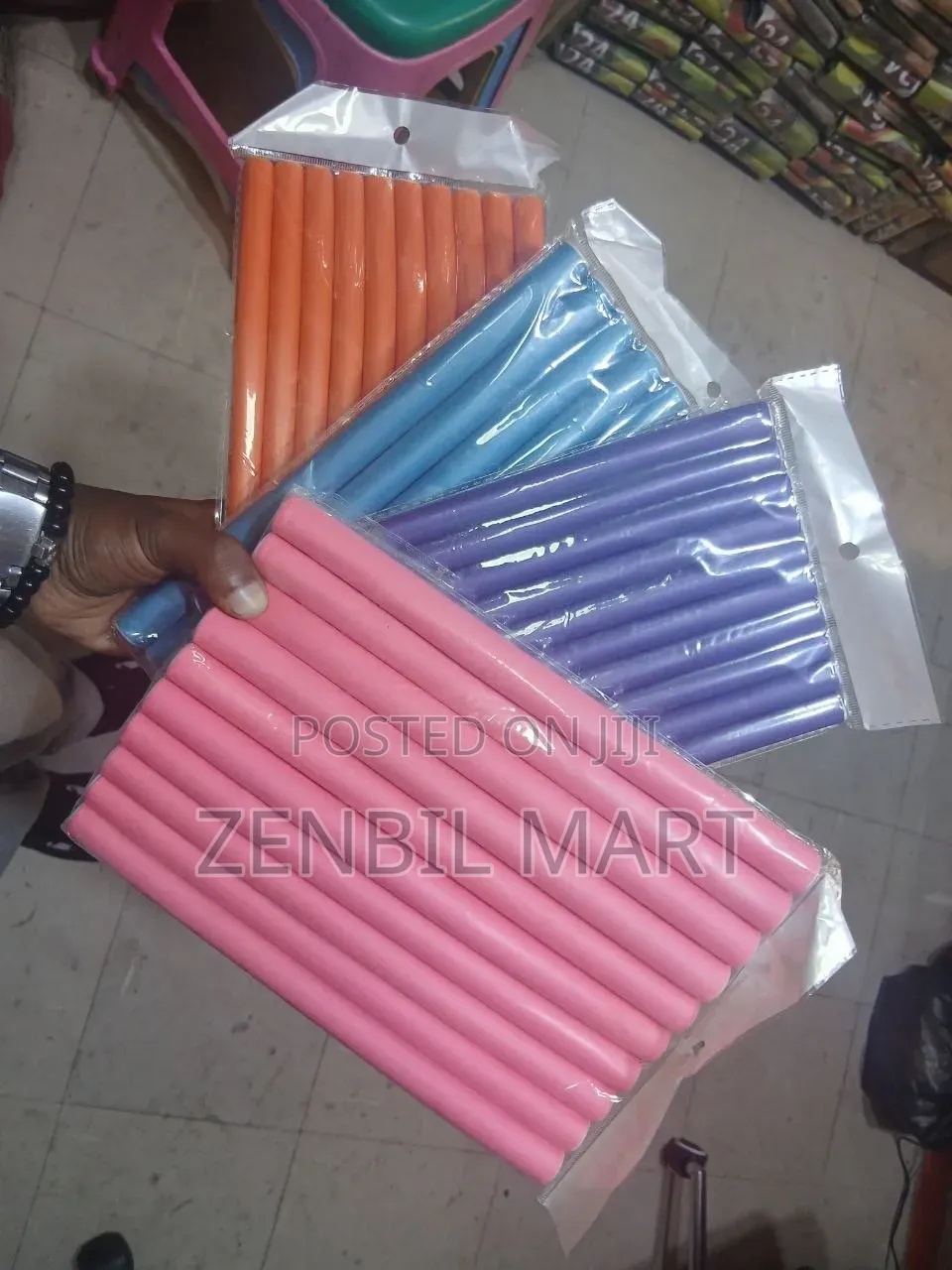 Flexible Foam Hair Curling Flexi Rods Set