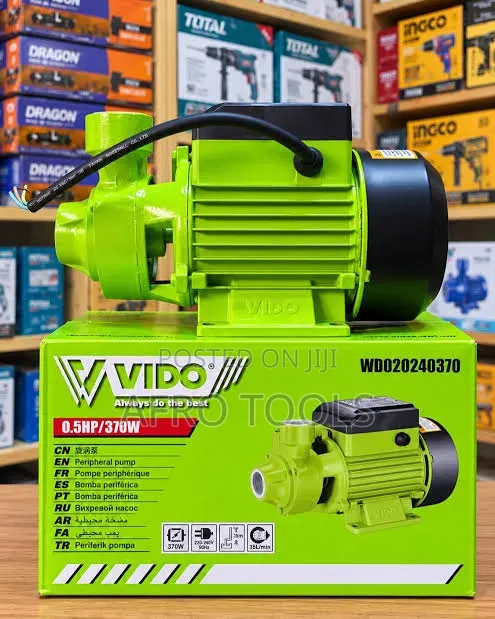 Vido HP Centrifugal Pump ( ውሃ የሚገፋ ፓንፕ)