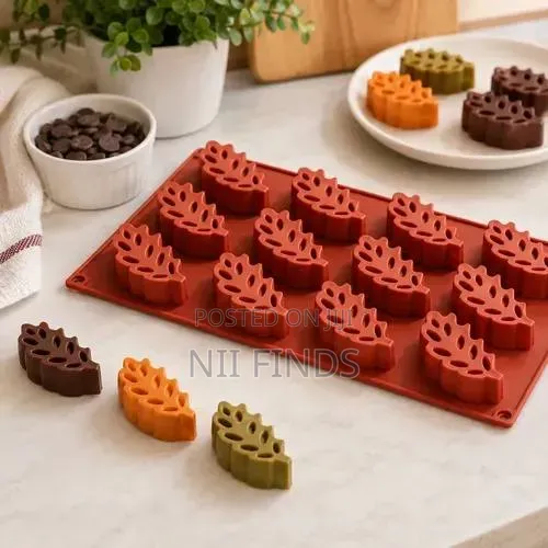Leaf Shaped Silicon Mold