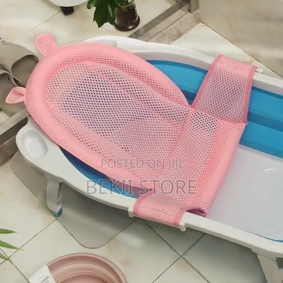 Folding Baby Bath + Bath Net