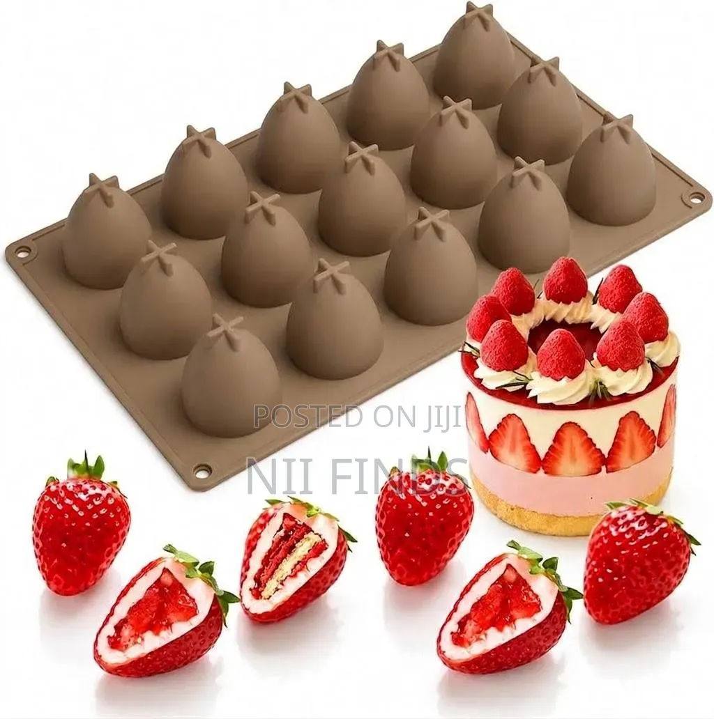 Strawberry Silcon Mold