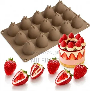 Strawberry Silcon Mold