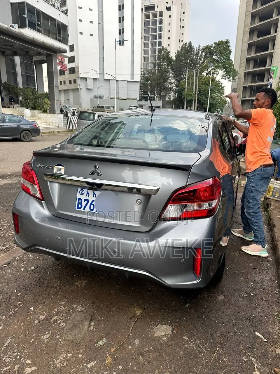 Mitsubishi Attrage 2021 Gray