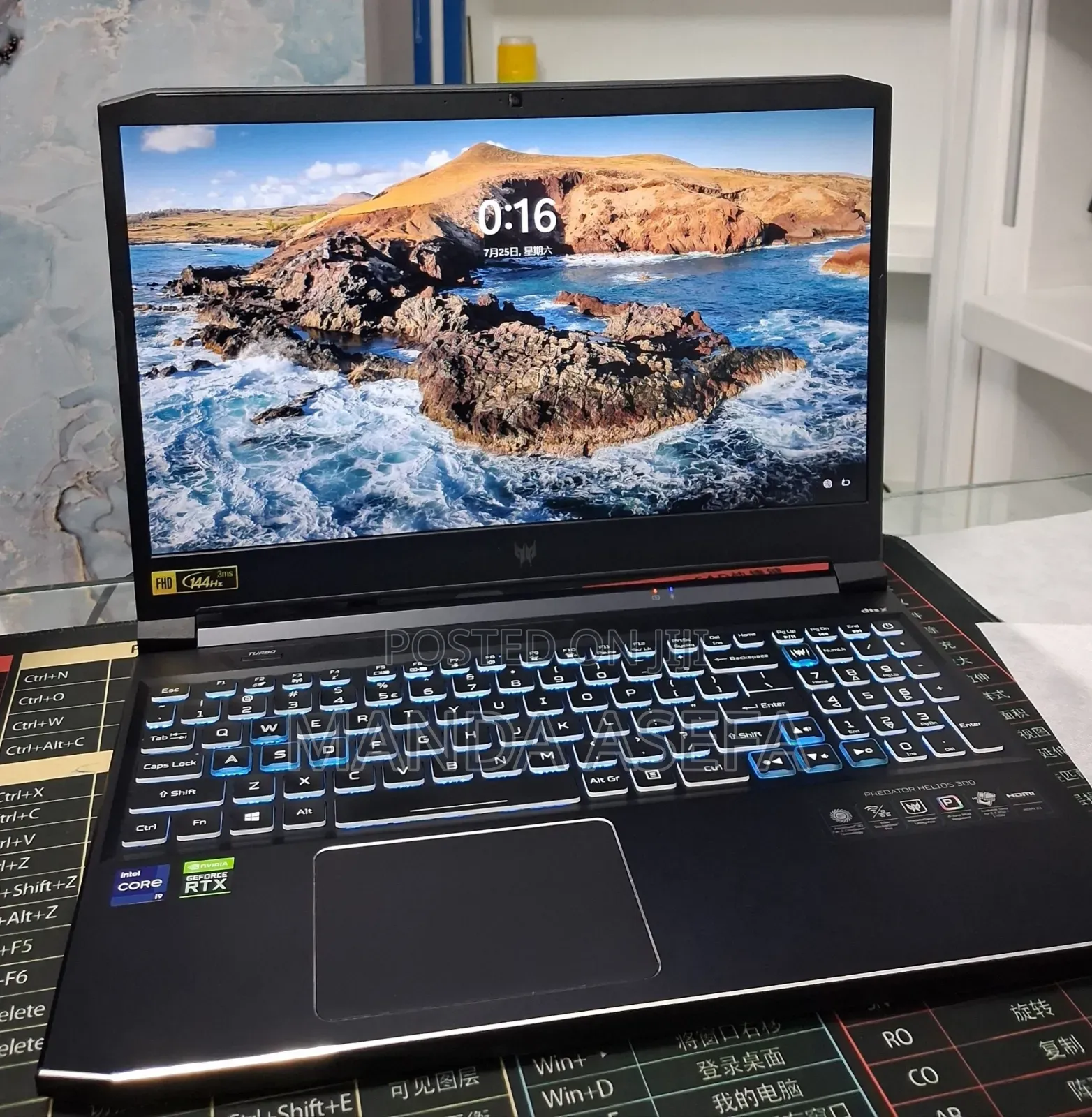 New Laptop Acer Nitro 5 16GB Intel Core i9 SSD 512GB