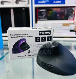 Ergonomic Vertical Wireless Mouse