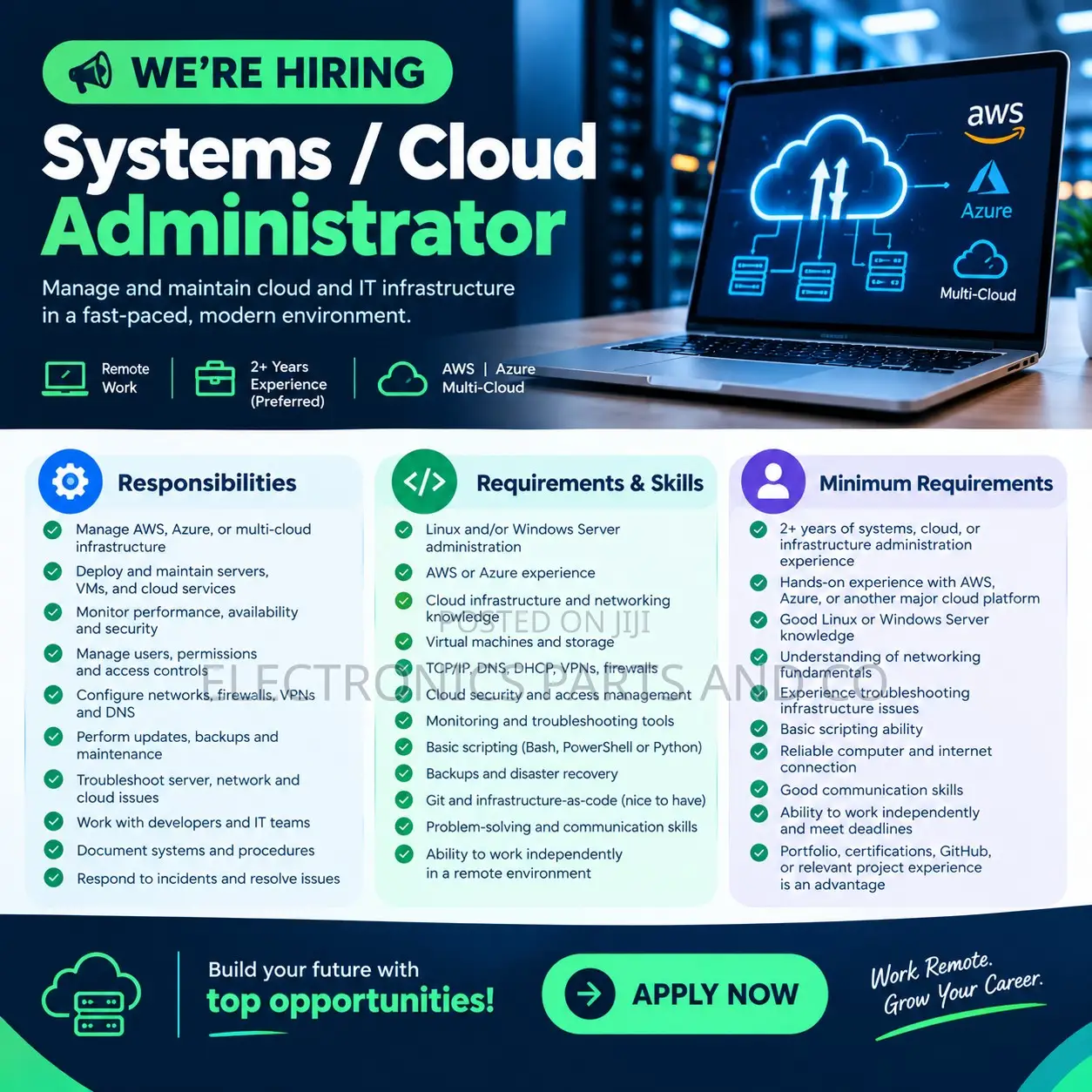 Systems / Cloud Administrator