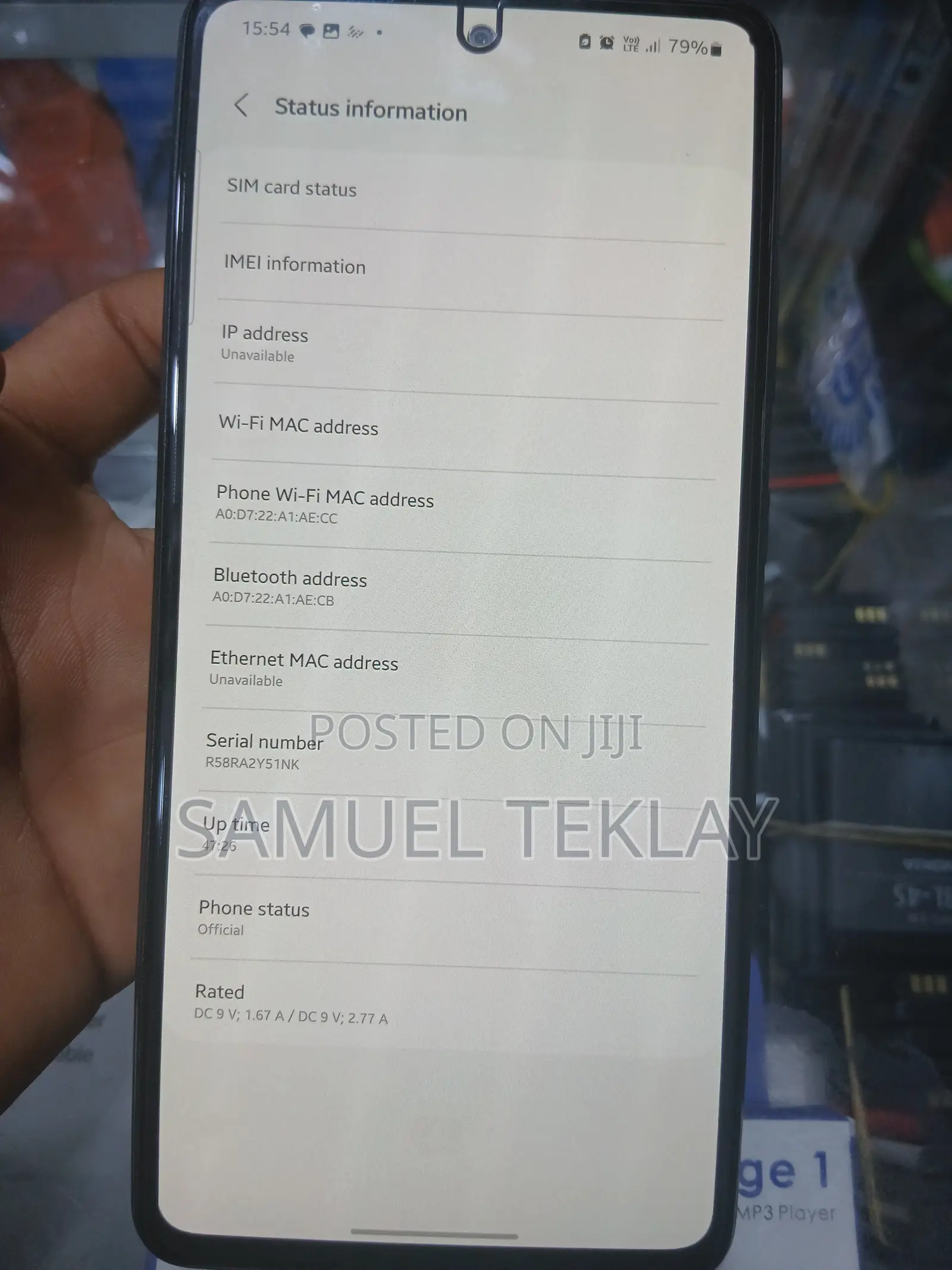 Samsung Galaxy A52 128 GB Black