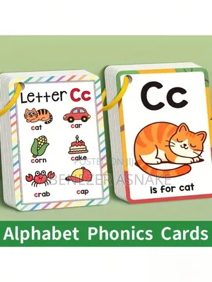 Alphabet Learning Phonic Cards