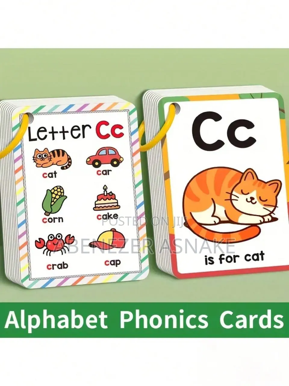 Alphabet Learning Phonic Cards