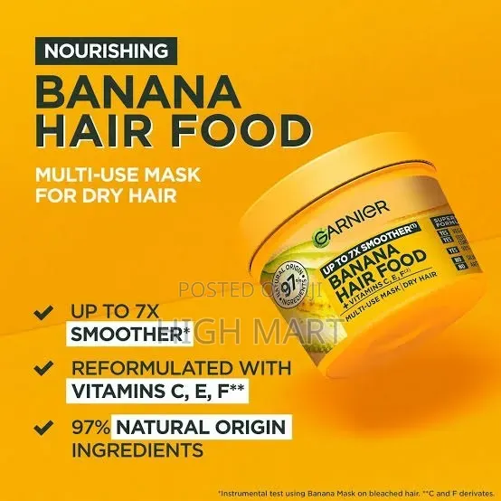 Garnier Ultimate Blends Hair Food Banana 3 in 1 Dry Hair Mask