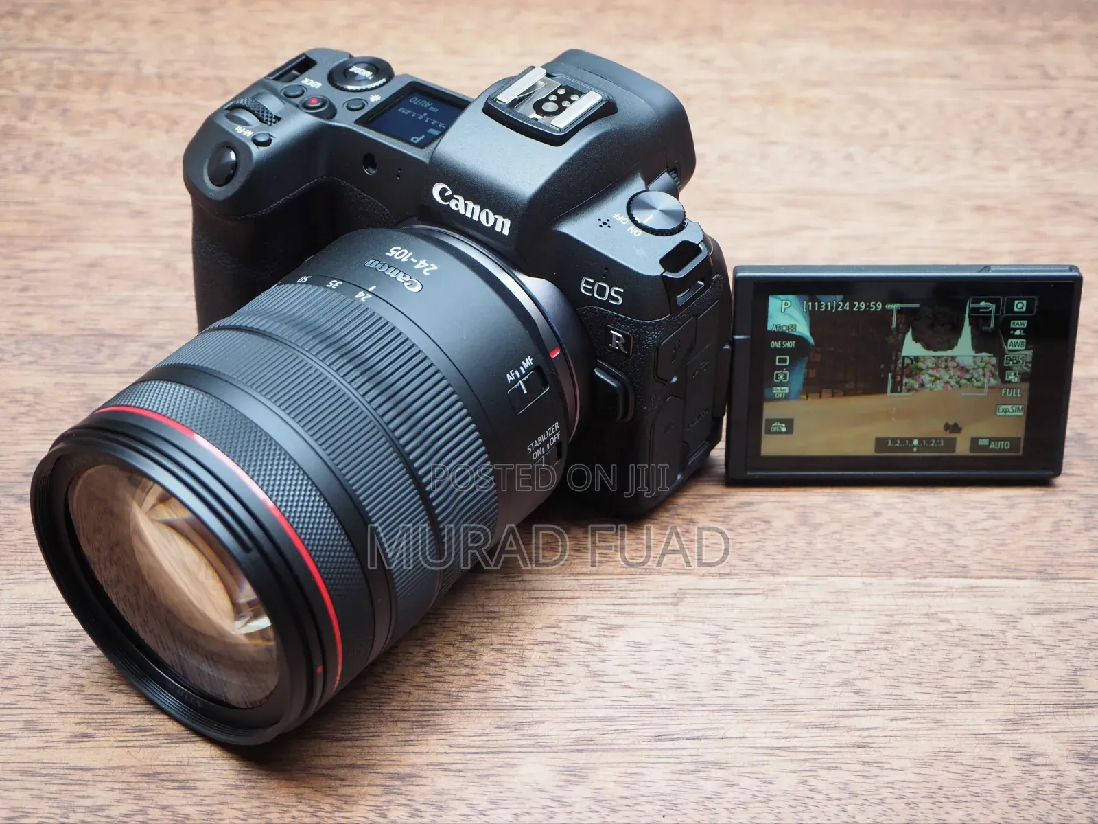 Canon R 24/105 Red Lens