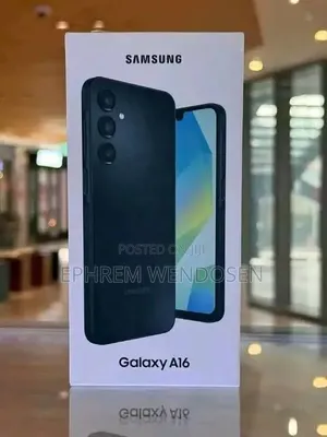 New Samsung Galaxy A16 128 GB Black
