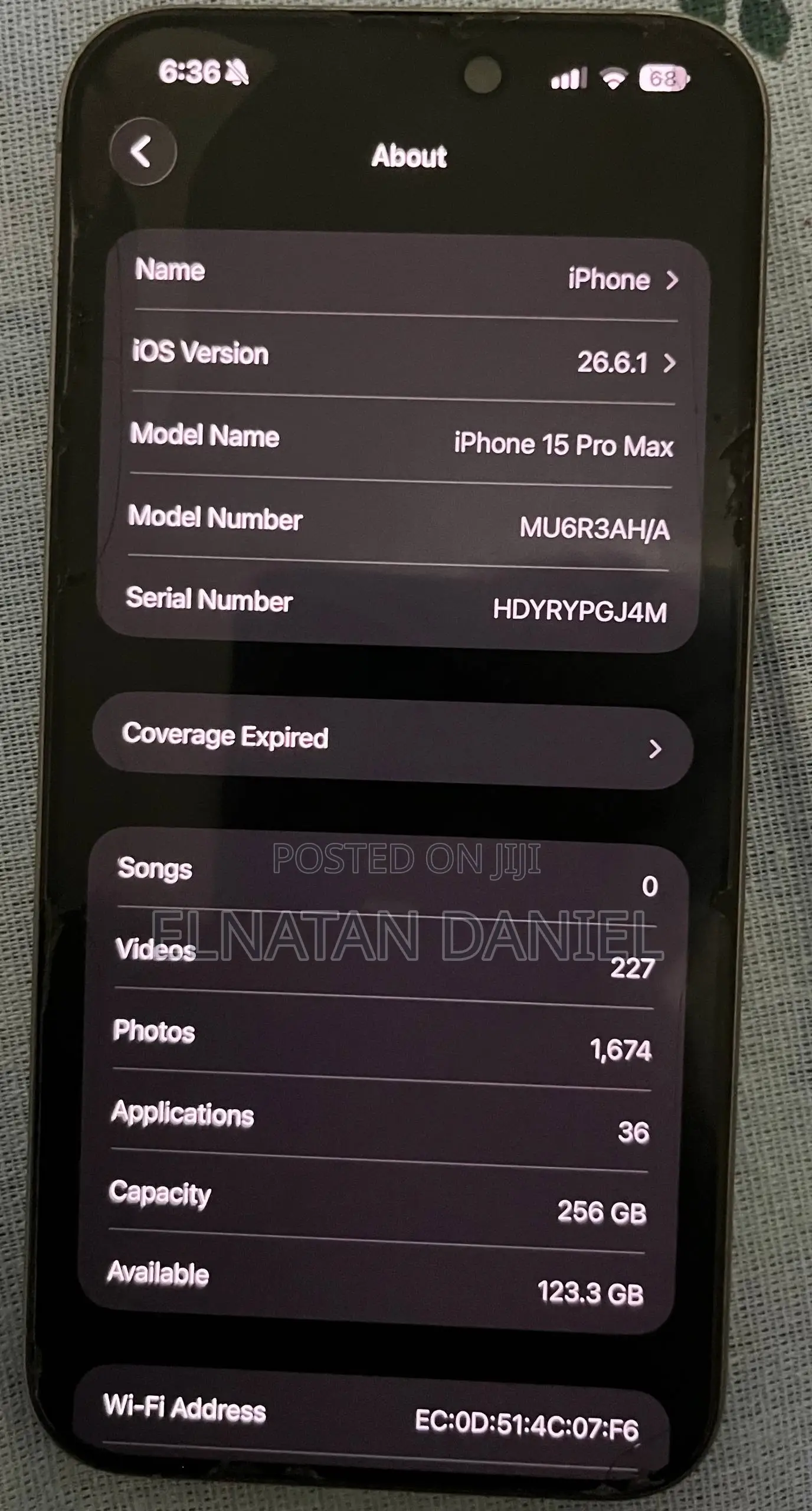 New Apple iPhone 15 Pro Max 256 GB