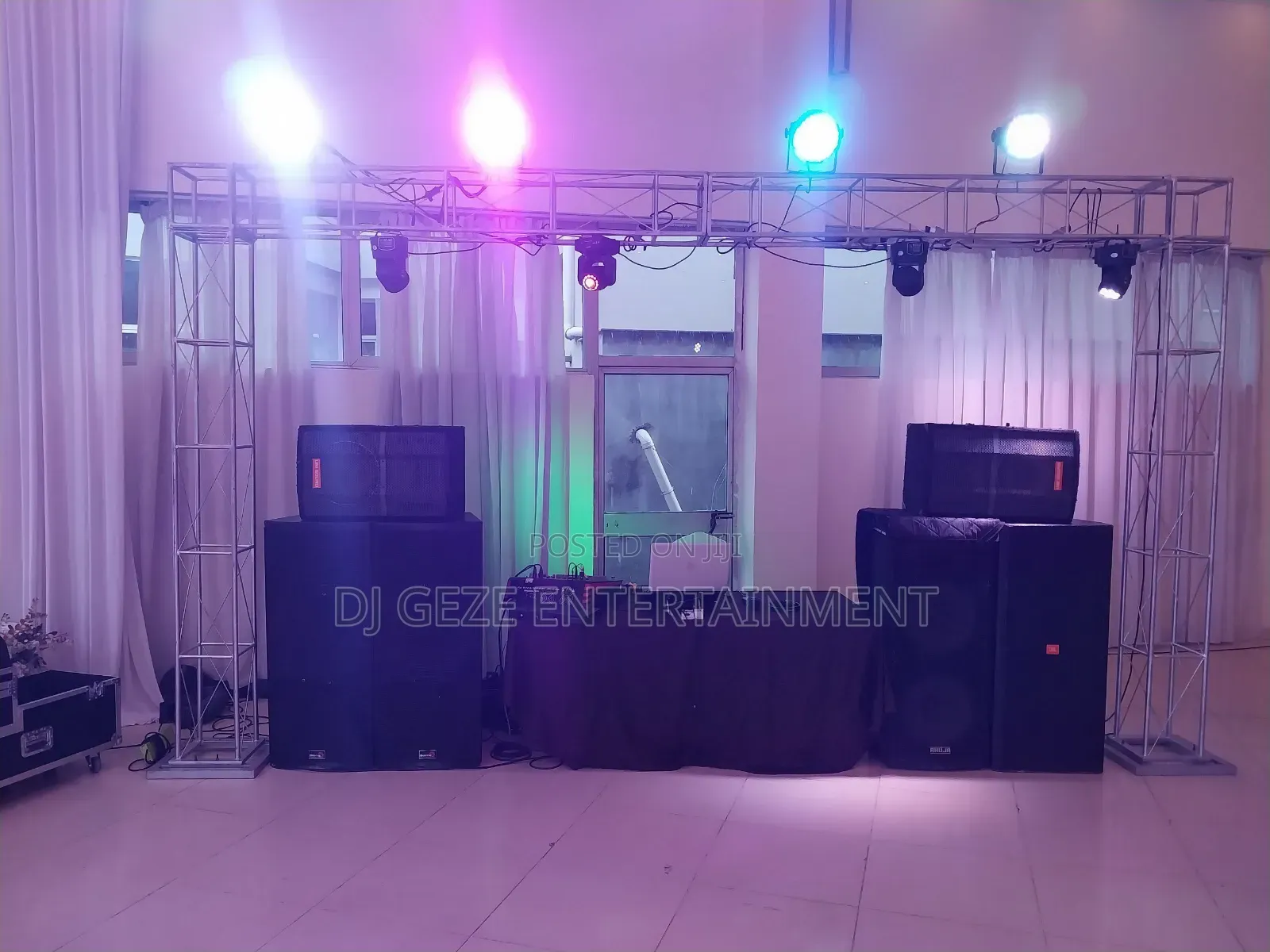 Dj Geze and Speaker Kiray