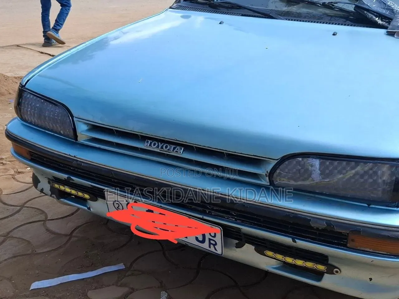 Toyota Corolla II 1987 Blue