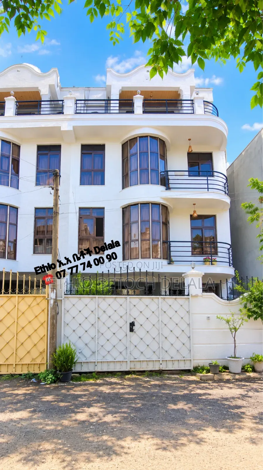 Furnished 6bdrm Villa in Bole for sale