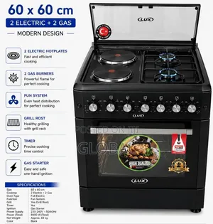Lux 60 × 60/Cm 2electric 2gas Oven