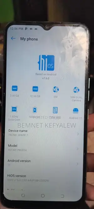 Tecno Spark 7 32 GB Green
