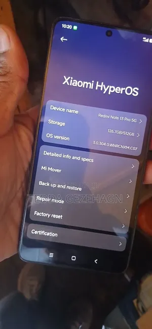 New Xiaomi Redmi Note 13 Pro 5G 512 GB Blue