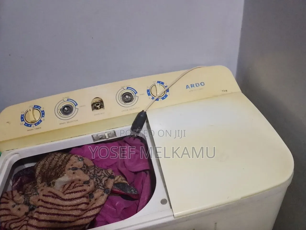 Washing Machine ልብስ ማጠብያ ማሽን