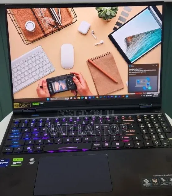 New Laptop Acer Predator Helios Neo 16 32GB Intel Core i9 SSD 1T
