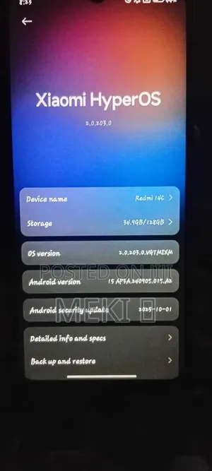 Realme 14 128 GB Black