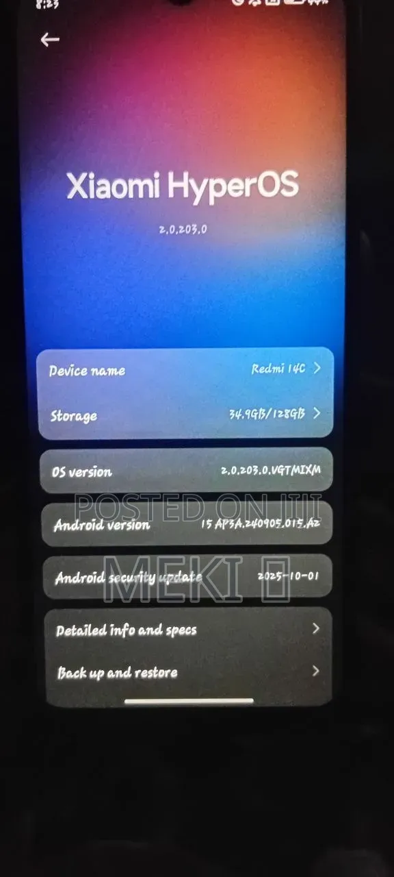 Realme 14 128 GB Black