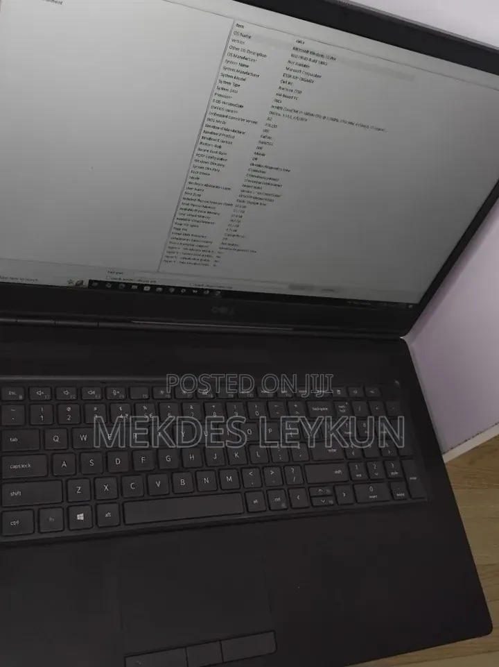 New Laptop Dell Precision 7750 32GB Intel Core i7 SSD 512GB