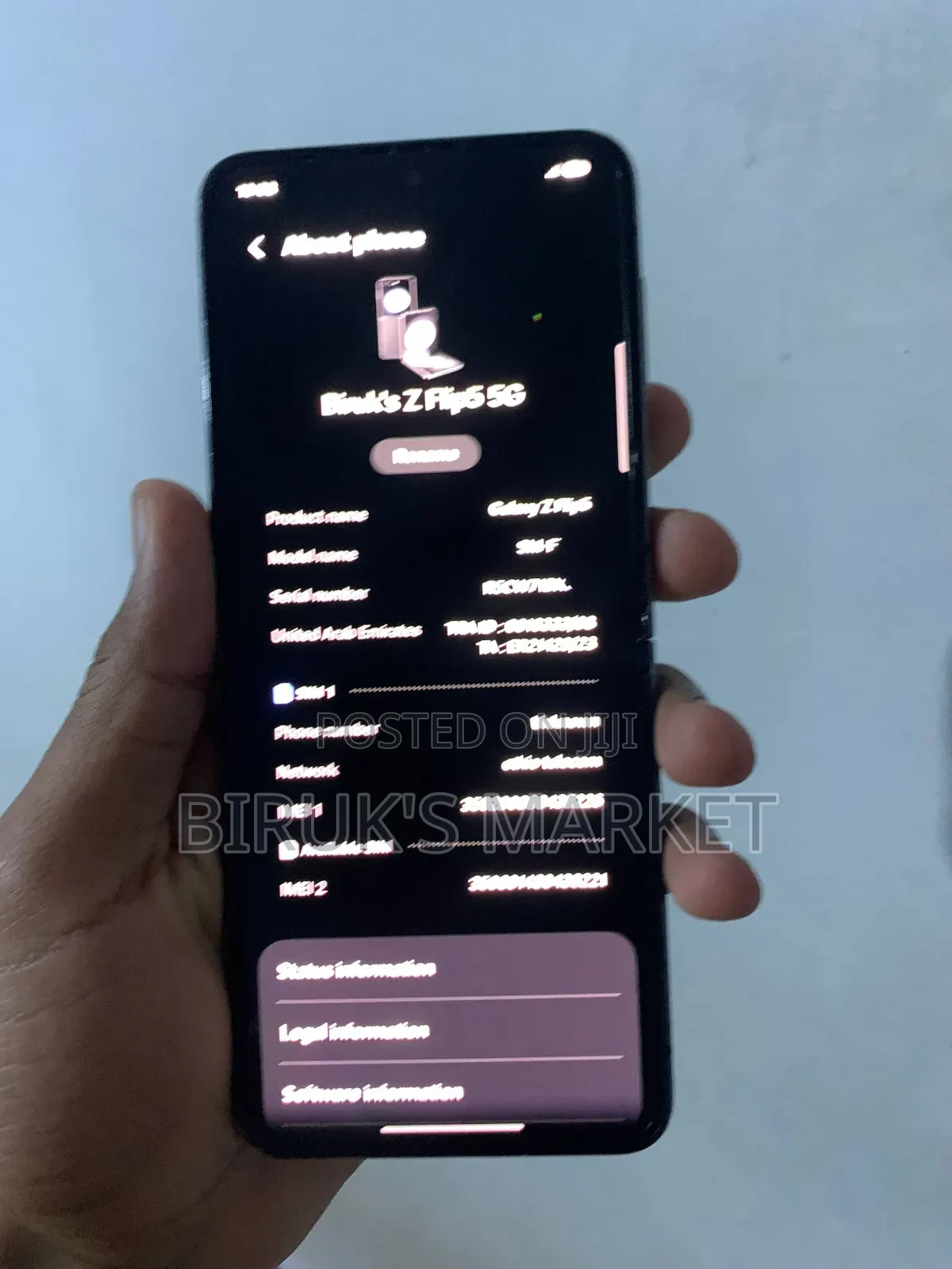 Samsung Galaxy Z Flip 5 256 GB Black