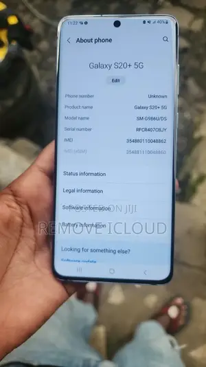 Samsung Galaxy S20+ 5G 128 GB Gray