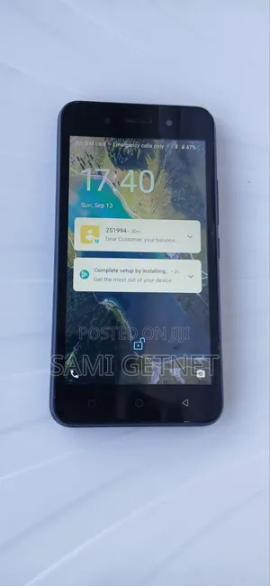 New Itel A18 32 GB Black