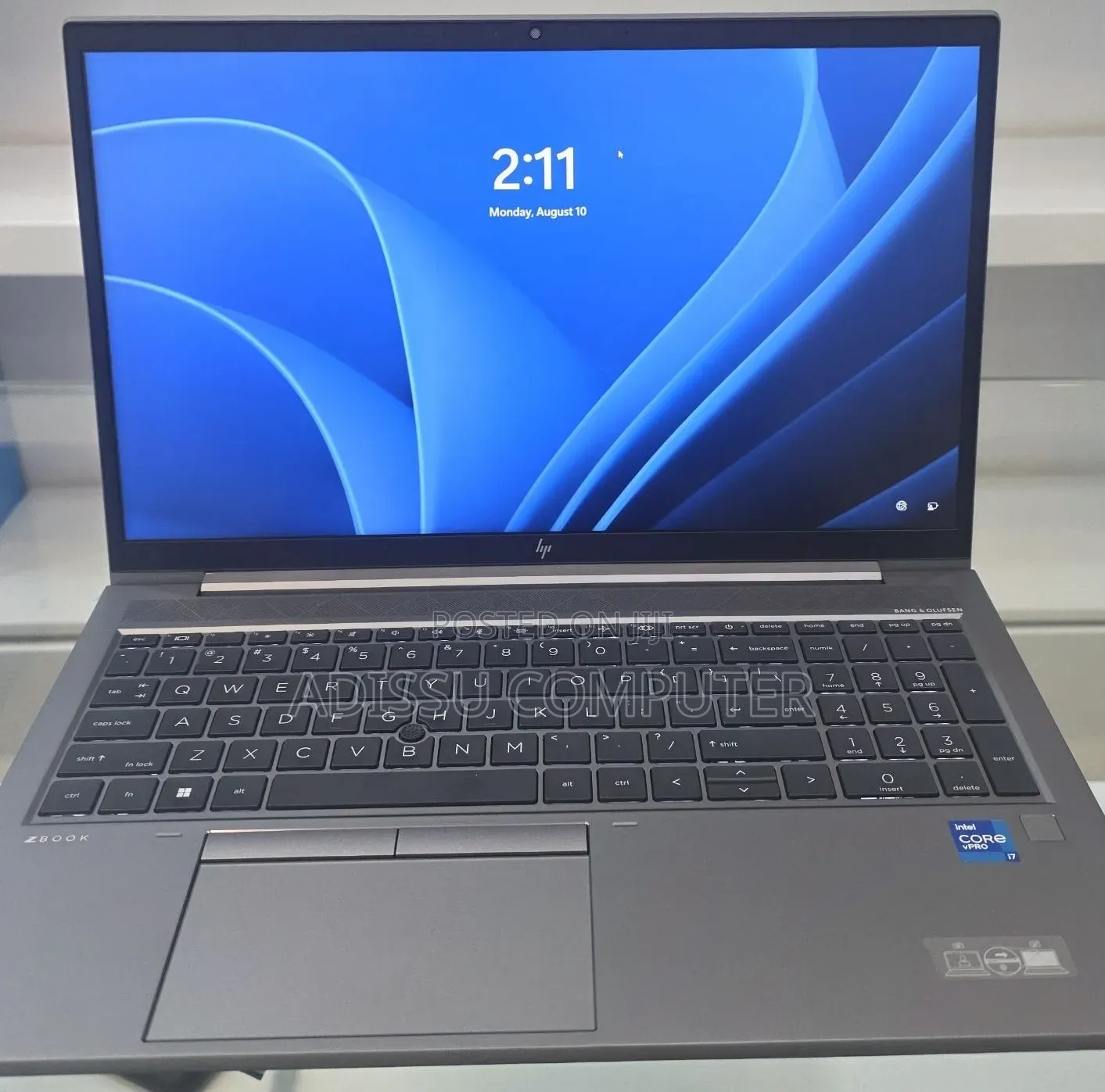 New Laptop HP ZBook 15 16GB Intel Core i7 SSD 512GB