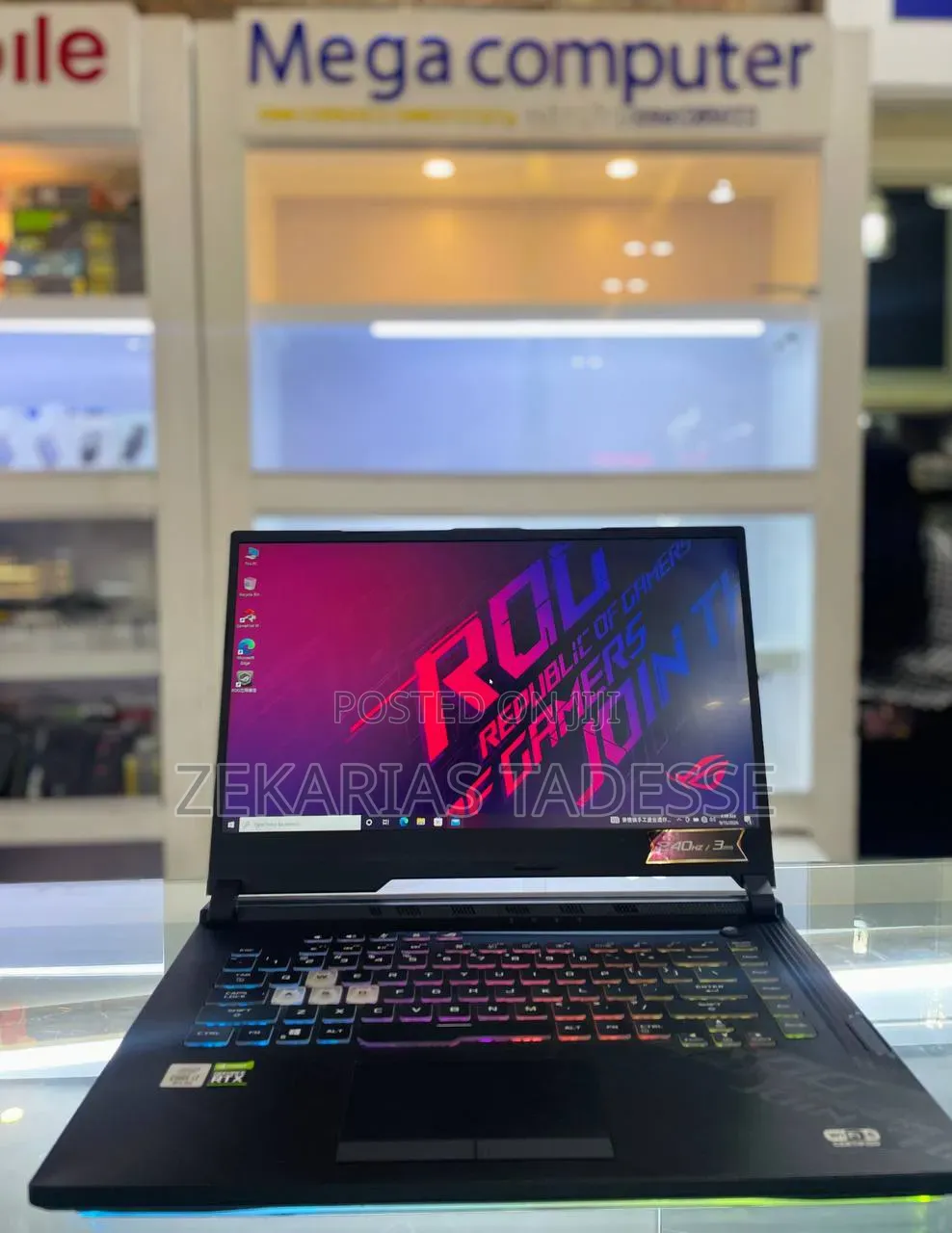 New Laptop Asus ROG Strix G15 16GB Intel Core i7 SSD 512GB