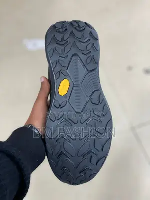 Hoka X Vibram X Goretex Black Comfortable Sneakers