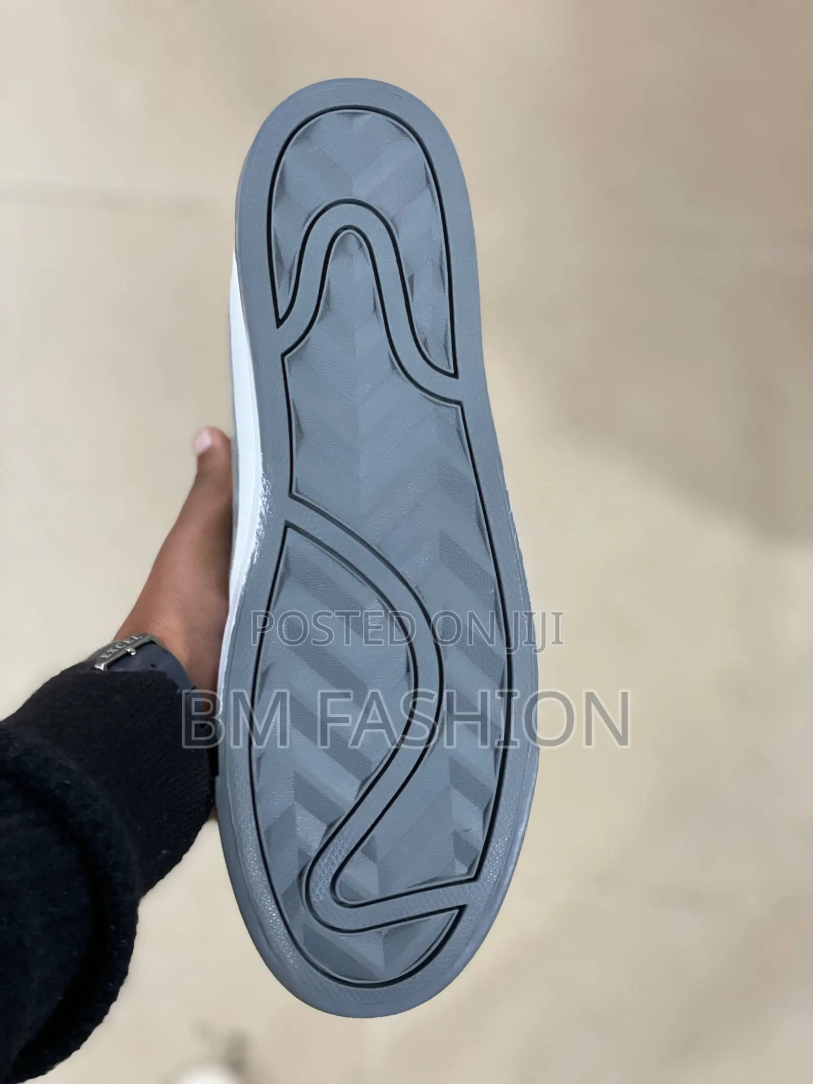 Nike Gray Suede Flats Shoes for Mens