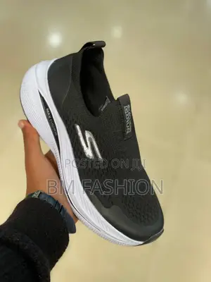 Skechers Black X White Breathable Sneakers