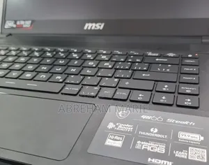 New Laptop MSI GS66 Stealth 10SGS 16GB Intel Core i7 SSD 512GB