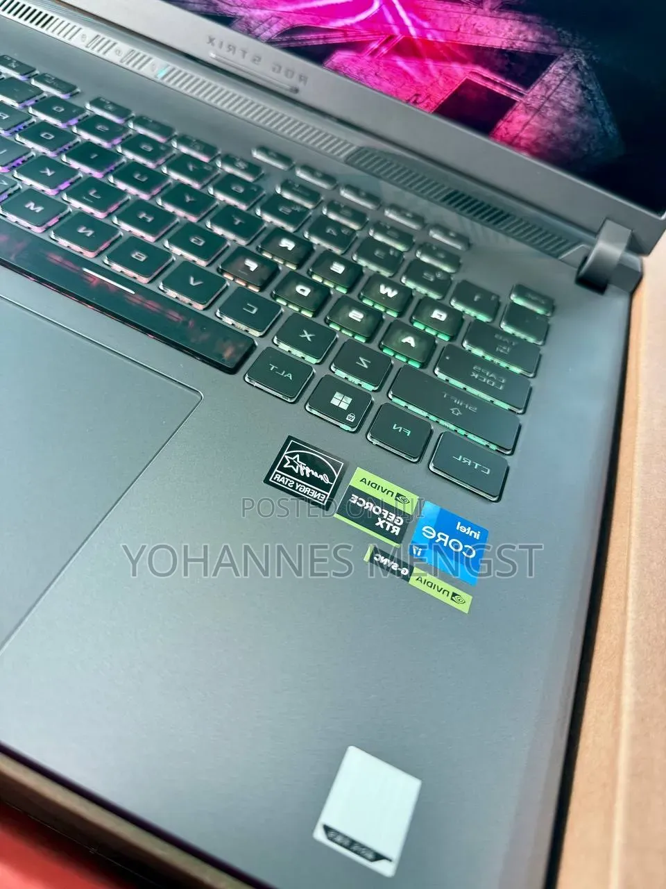 New Laptop Asus ROG Strix G16 G614 16GB Intel Core i7 SSD 1T