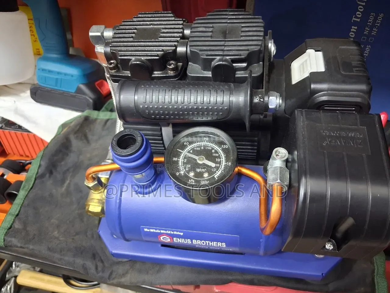 Cordless Air Compressor | Battery Air