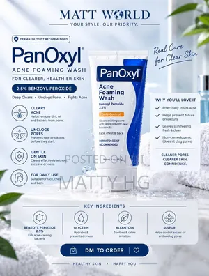 Panoxyl Acne Foaming Wash