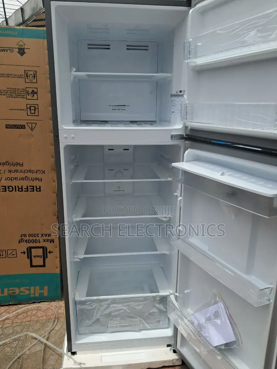 Hisense 420,litr Fan Seastem Fridge