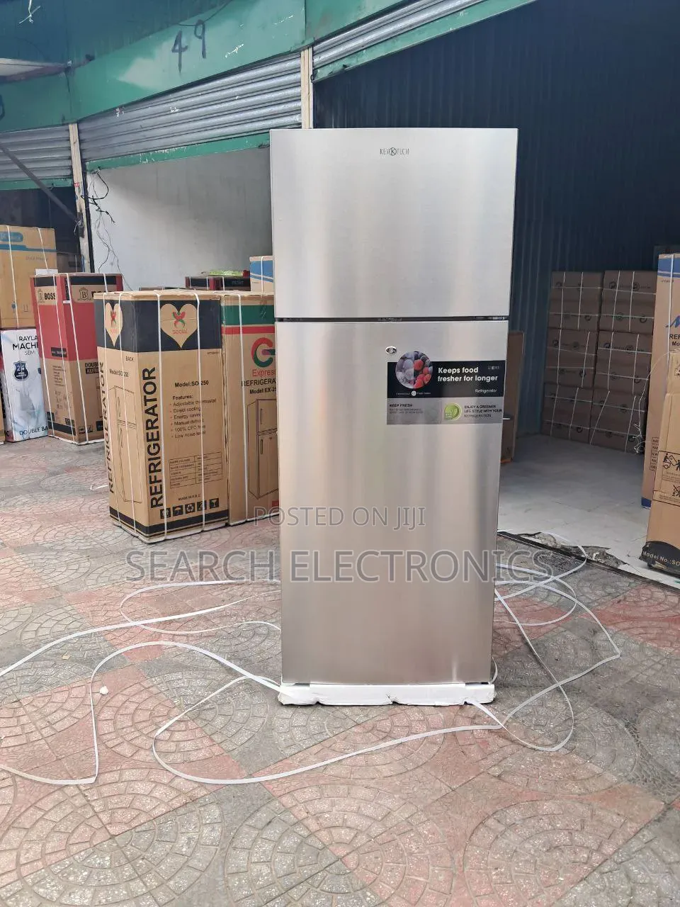 KEY TECH 320,litr Inverter Fridge