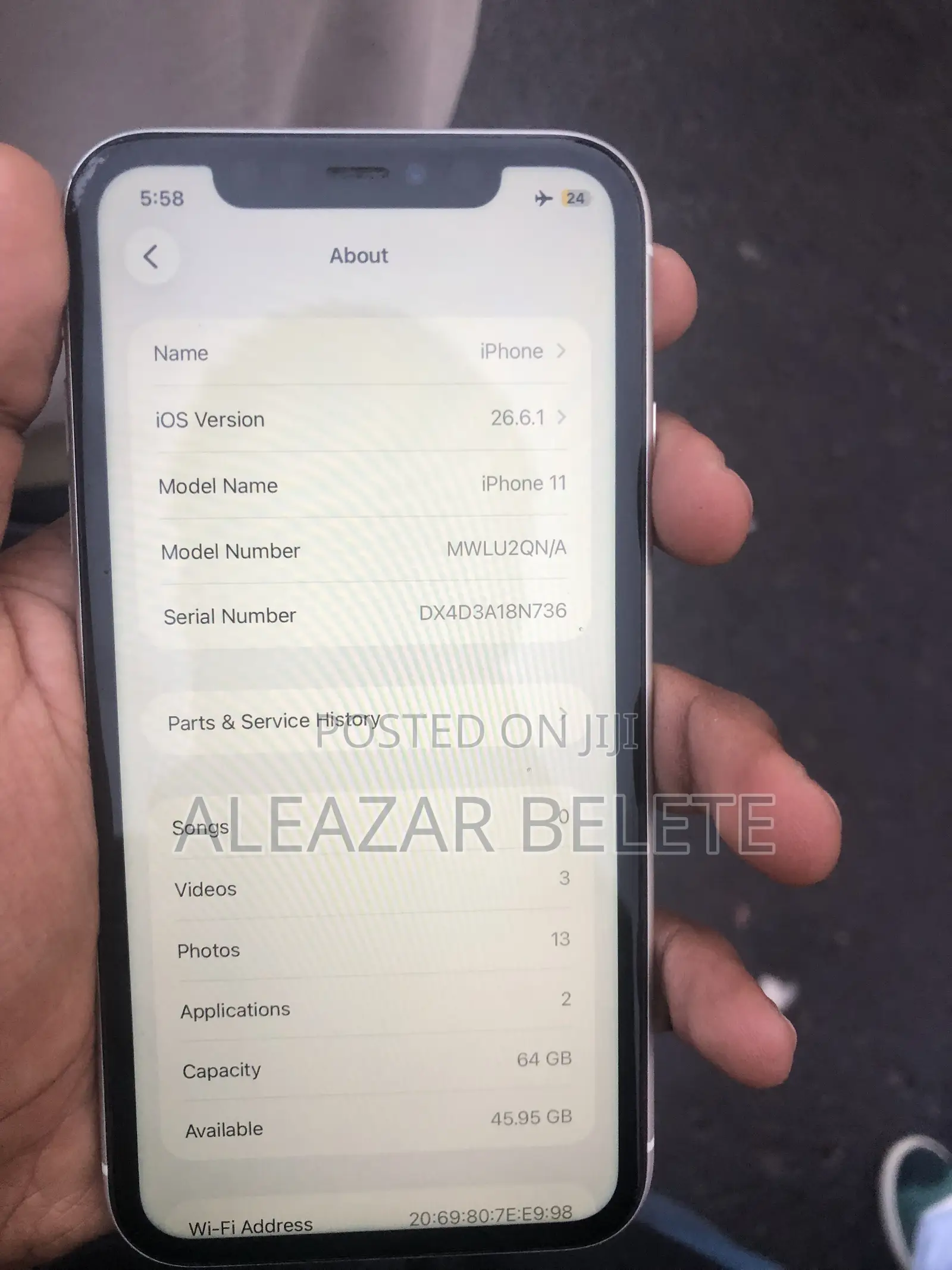 Apple iPhone 11 64 GB White