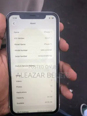 Apple iPhone 11 64 GB White