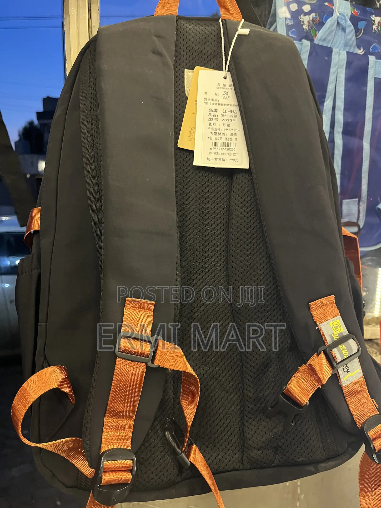 Black Bag With Golden Touch